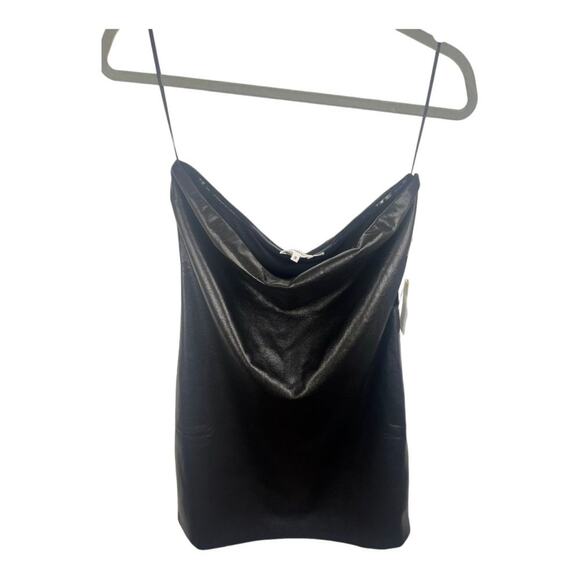 Good American Better Than Leather Bodycon Tube Sexy Cocktail Mini Dress Large - Picture 5 of 12